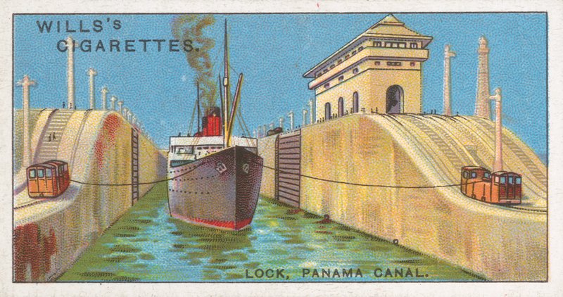 Lock, Panamakanalen av English School
