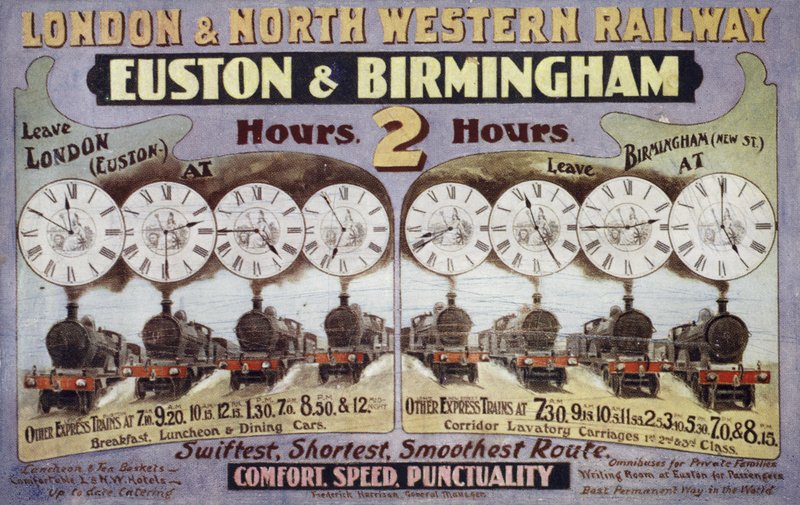 London och North Western Railway, Euston och Birmingham av English School