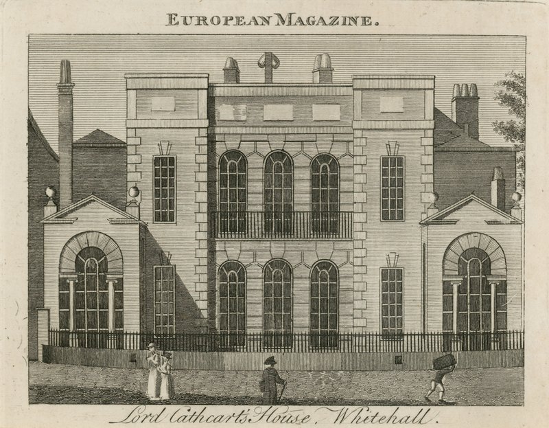 Lord Cathcarts House i Whitehall av English School