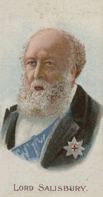 Lord Salisbury, brittisk politiker och premiärminister av English School