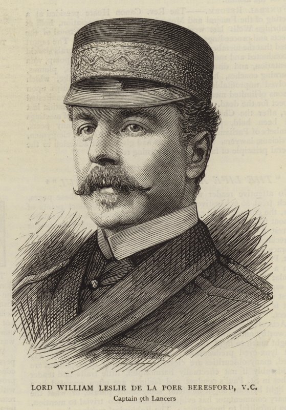 Lord William Leslie de la Poer Beresford, VC (gravyr) av English School