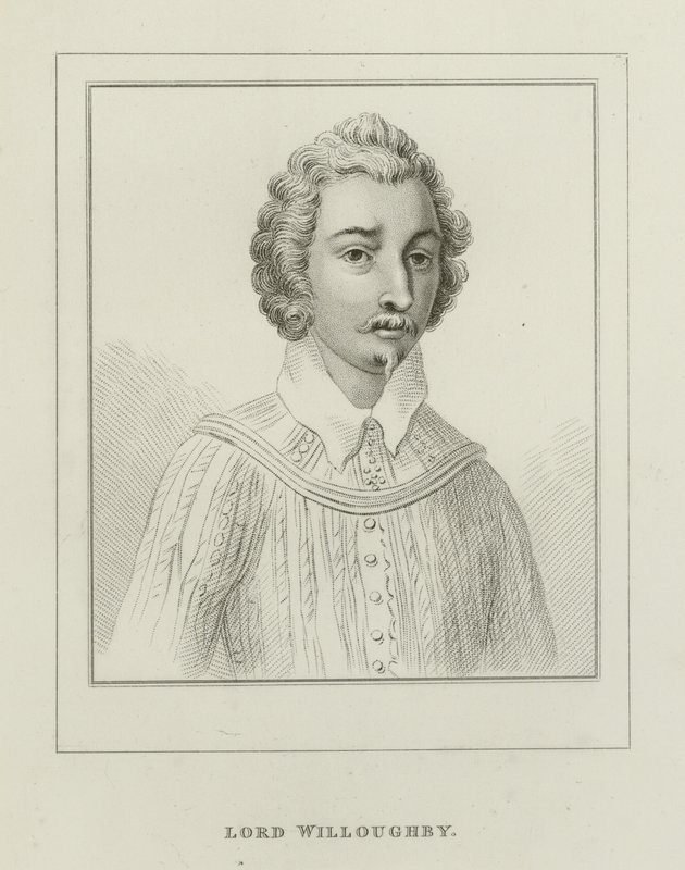 Lord Willoughby (gravyr) av English School