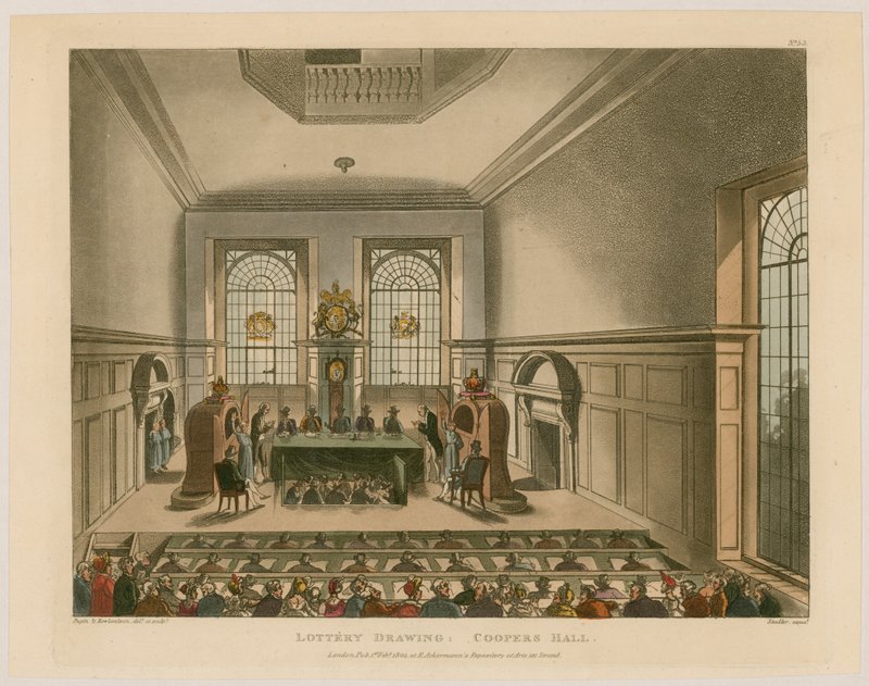 Lotteriteckning: Coopers Hall av English School