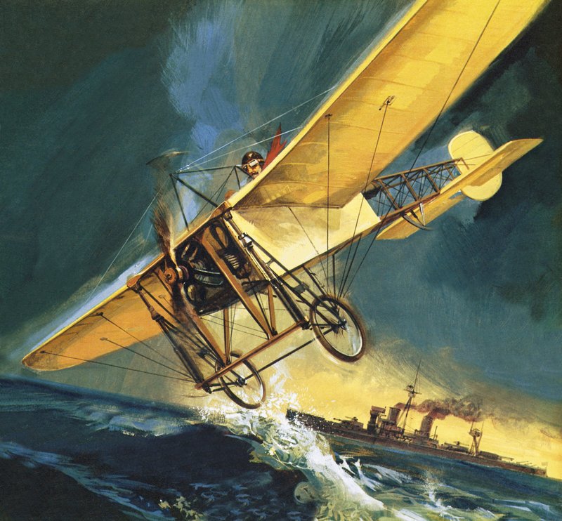 Louis Bleriot, flygpionjär av English School