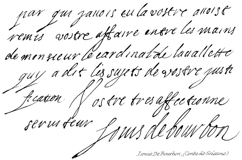 Louis De Bourbon, (Sagan om Soissons) av English School