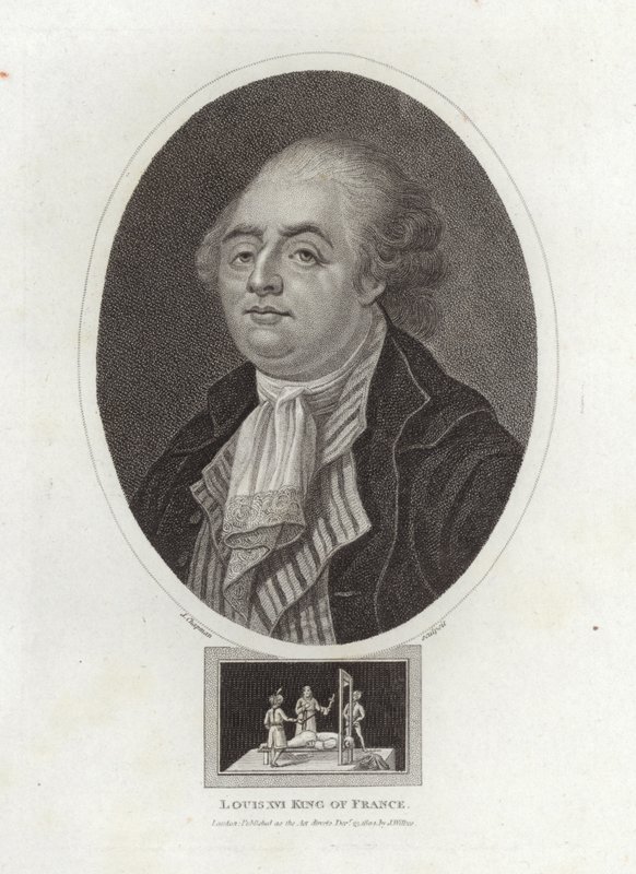 Ludvig XVI, kung av Frankrike av English School