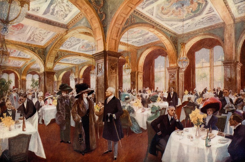 Lunch på Claridges av English School
