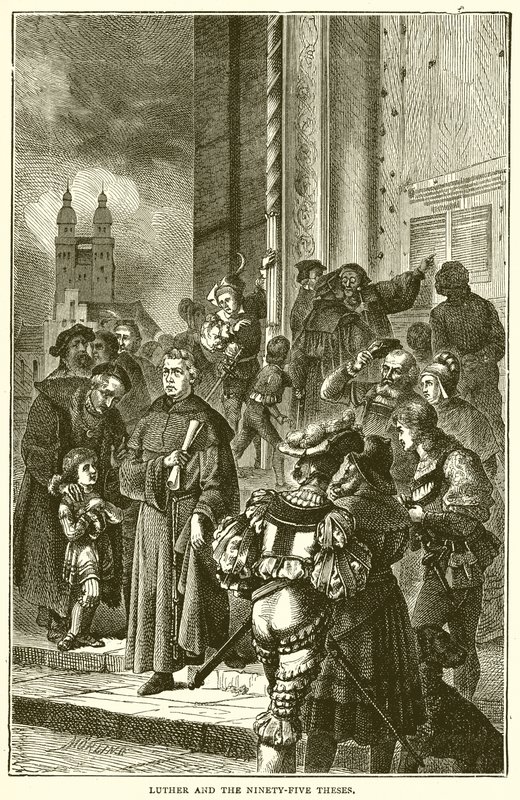 Luther och de nittiofem teserna av English School