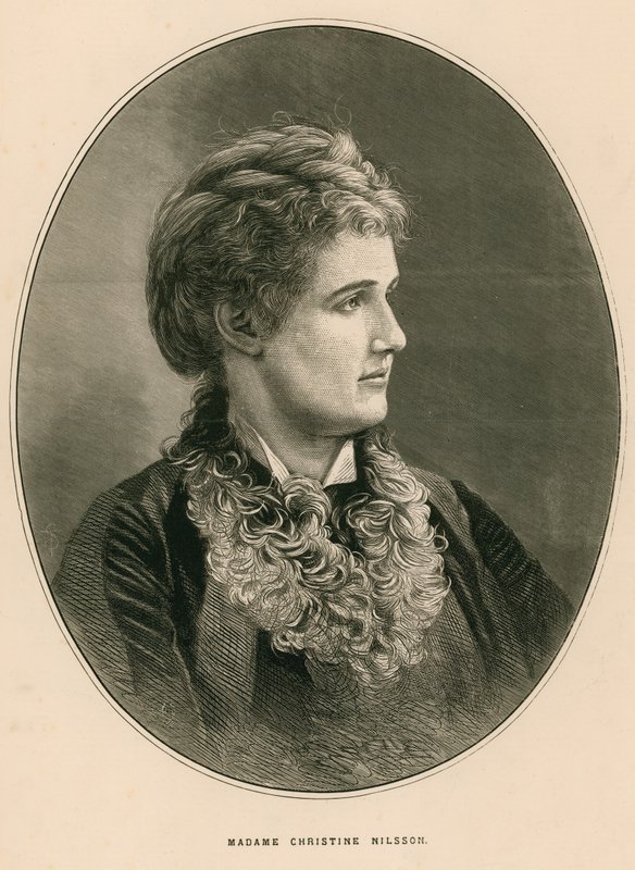 Madam Christine Nilsson (Christina Nillson, grevinna de Casa Miranda) av English School