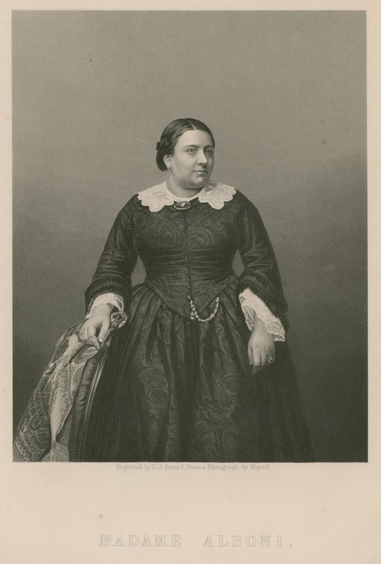 Madame Albani, sopran; fotografera av English School