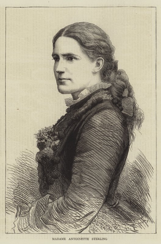 Madame Antoinette Sterling (gravyr) av English School