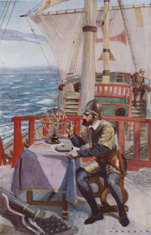 Magellan på väg till berömmelse av English School