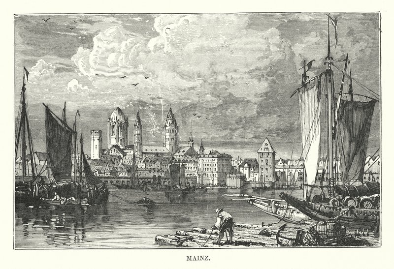 Mainz (gravyr) av English School