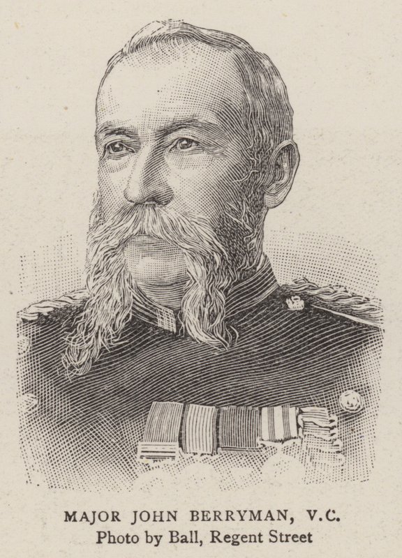 Major John Barryman, VC (gravyr) av English School
