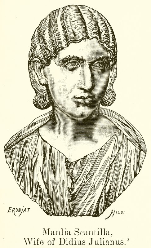 Manlia Scantilla, hustru till Didius Julianus av English School