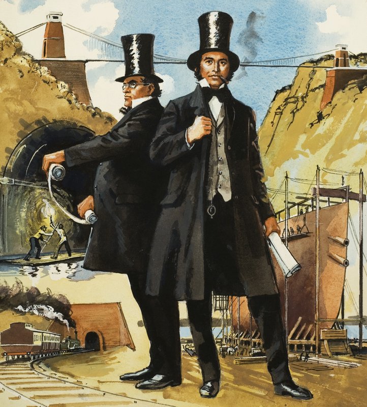 Marc och Isambard Brunel av English School