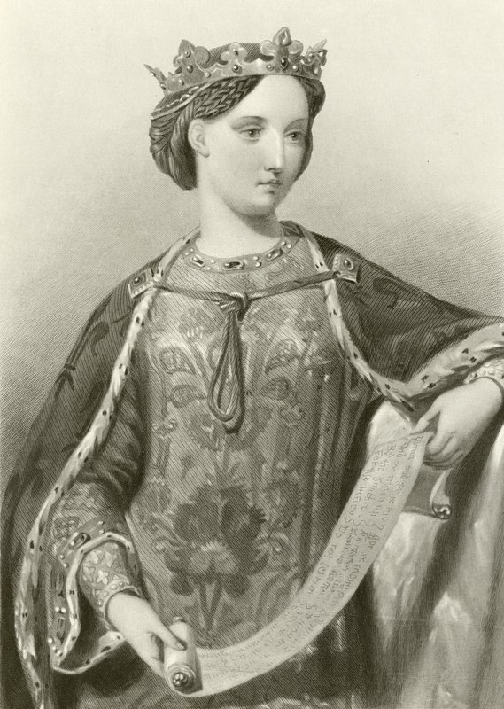Marguerite av Frankrike, drottning av kung Edward I av English School
