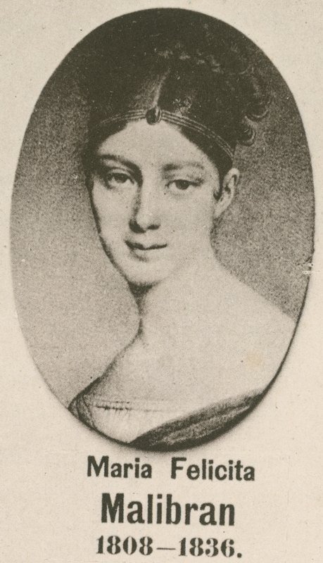 Maria Felicita Malibran (gravyr) av English School