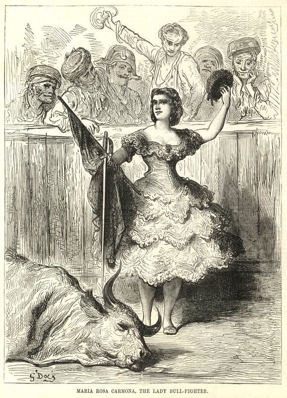 Maria Rosa Carmona, tjurfäktaren av English School