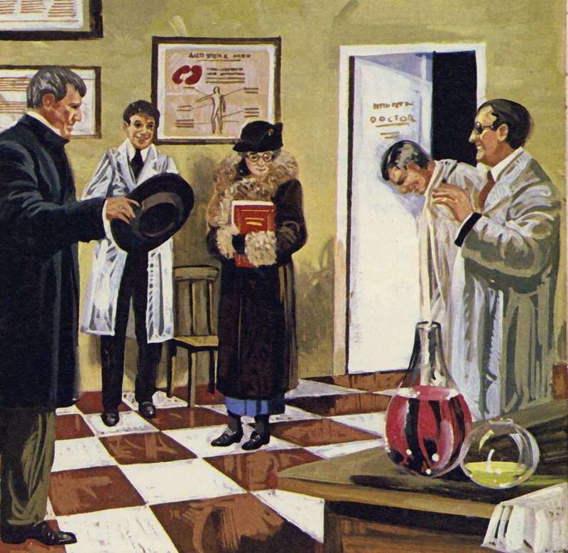 Marie Curie var en skröplig gammal kvinna när hon dog 1934 av English School
