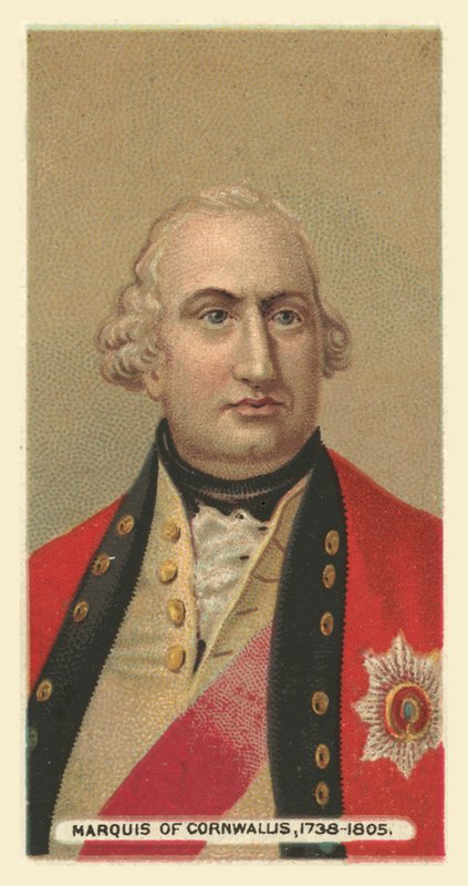 Markis av Cornwalllis av English School