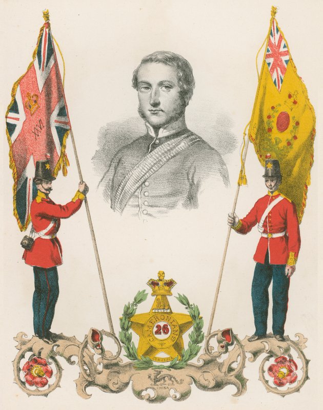 Markis av Dalhousie, senare överste vid 26th Cameronians av English School