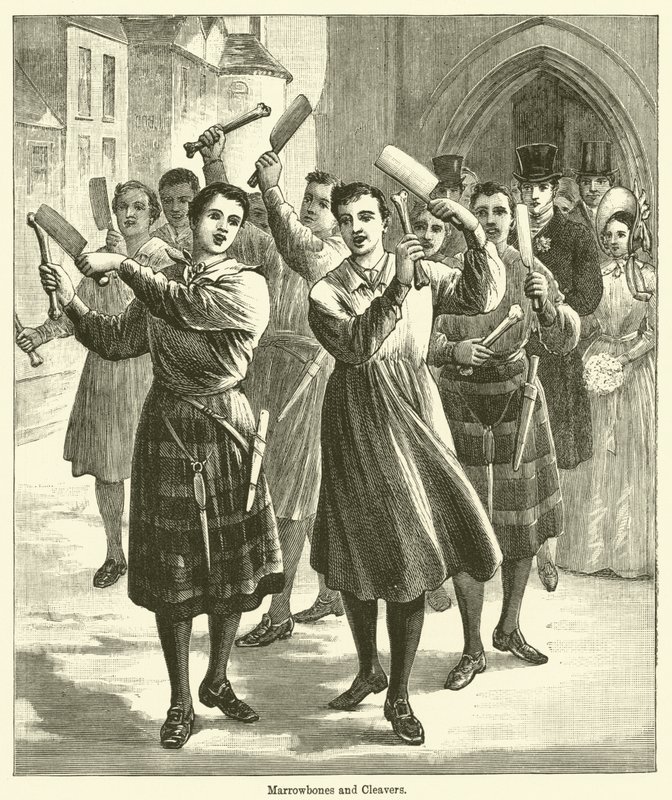 Märgben och klyftor (gravyr) av English School