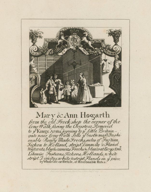 Mary och Ann Hogarth av English School