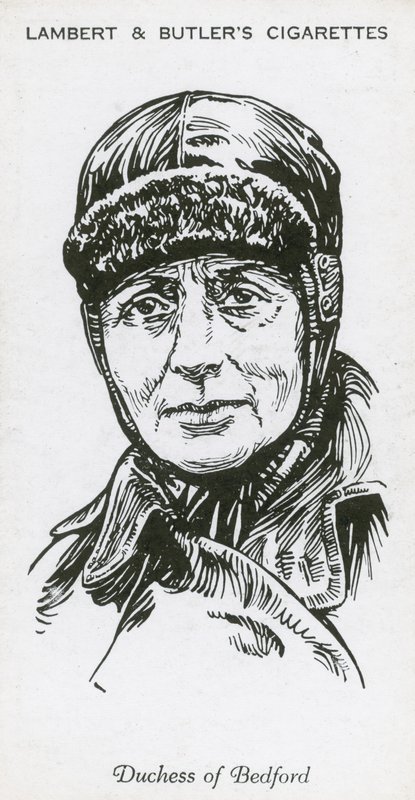 Mary Russell, hertiginna av Bedford, engelsk flygare av English School