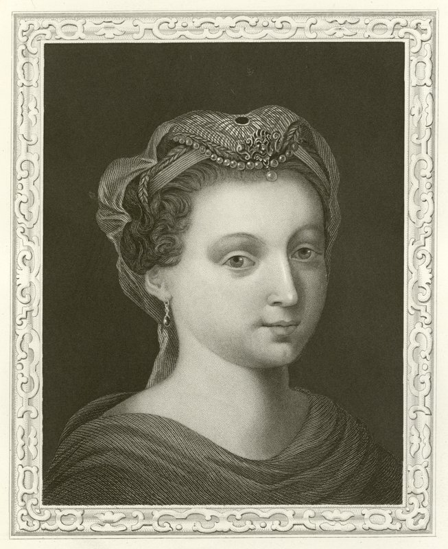 Mary Stuart, drottning av Skottland av English School