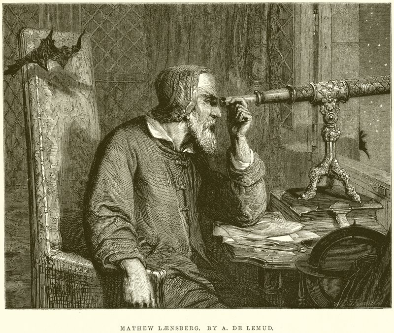 Mathew Laensberg. Av A. de Lemud av English School