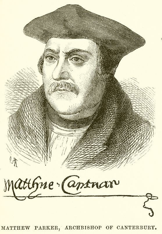 Matthew Parker, ärkebiskop av Canterbury av English School