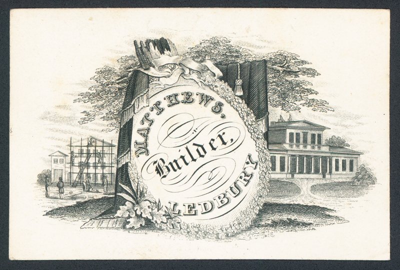 Matthews, byggare, byteskort av English School