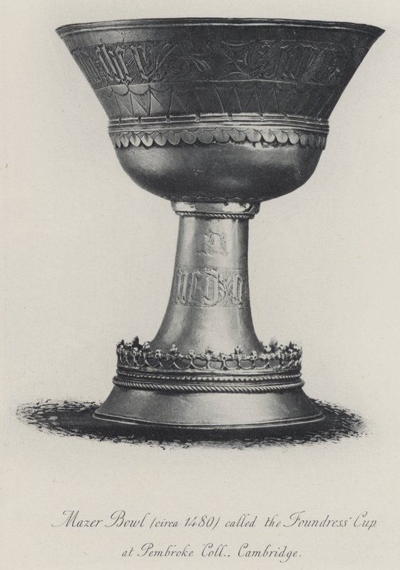 Mazer Bowl (cirka 1480) kallad Founddress