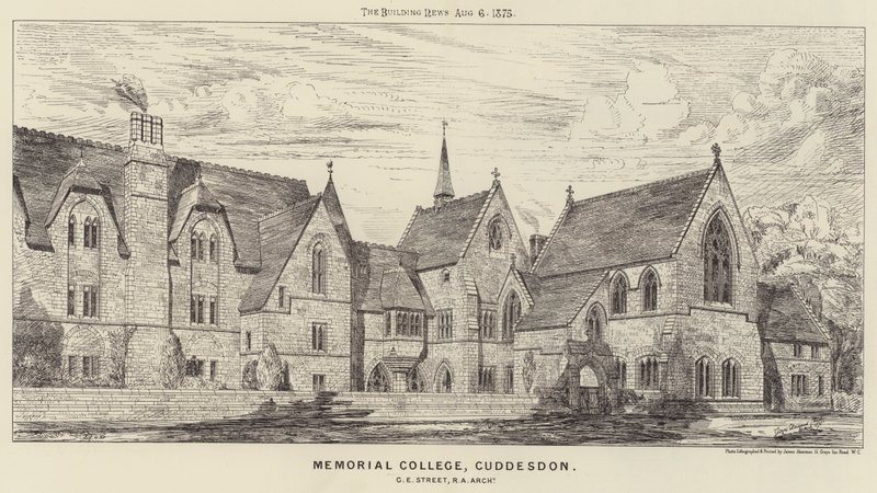 Memorial College, Cuddesdon (gravyr) av English School