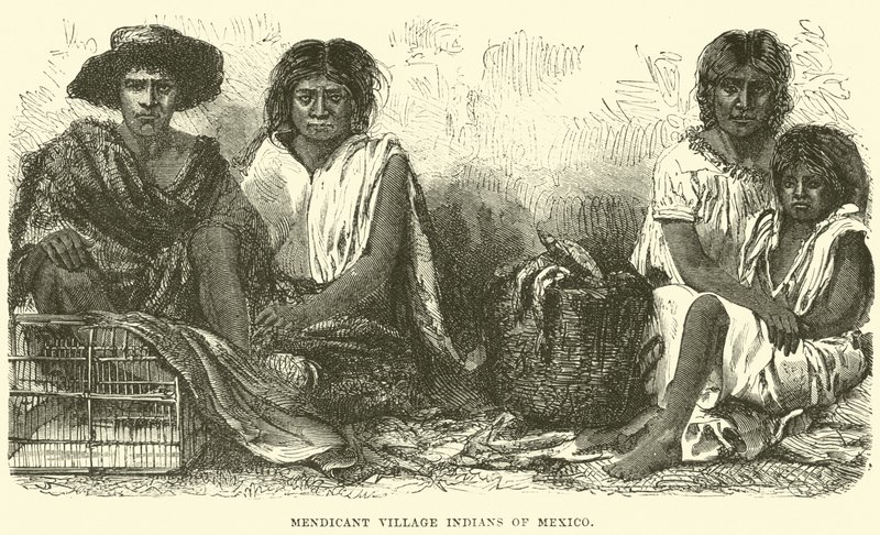 Mendicant Village Indians of Mexico av English School