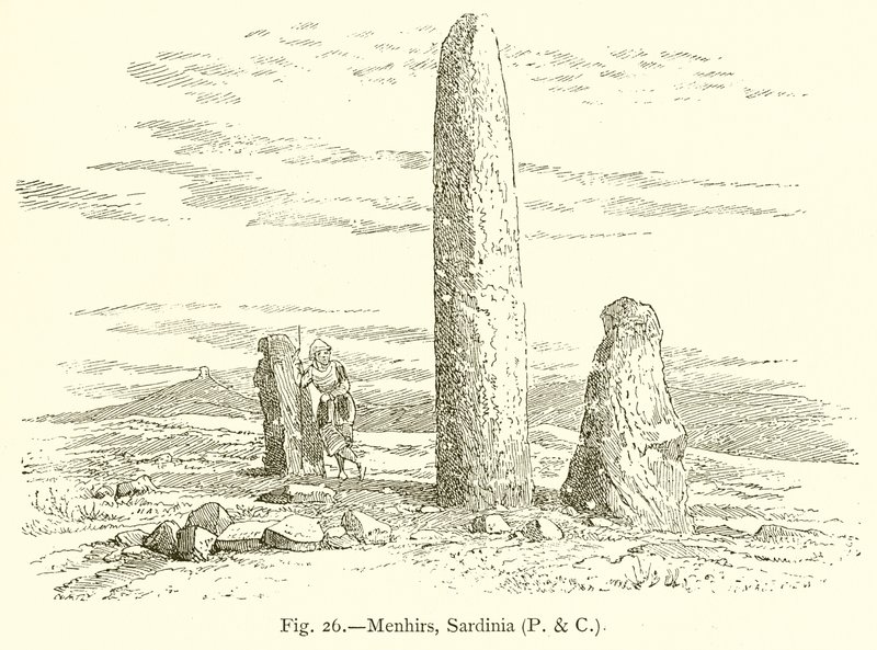 Menhirs, Sardinien av English School