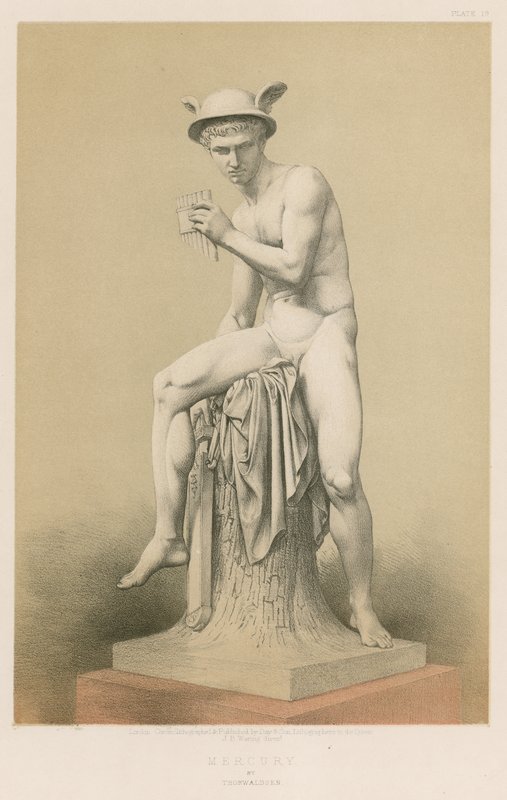 Mercury av Thorwaldsen av English School