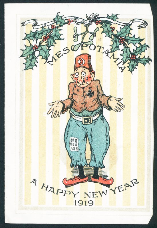 Mesopotamien - Ett gott nytt år, 1919 av English School