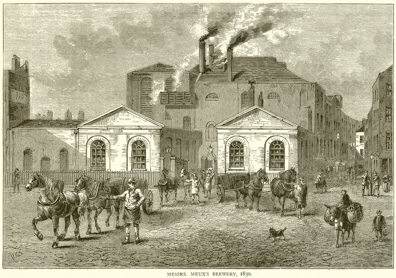 Mrs Meuxs Brewery, 1830 av English School