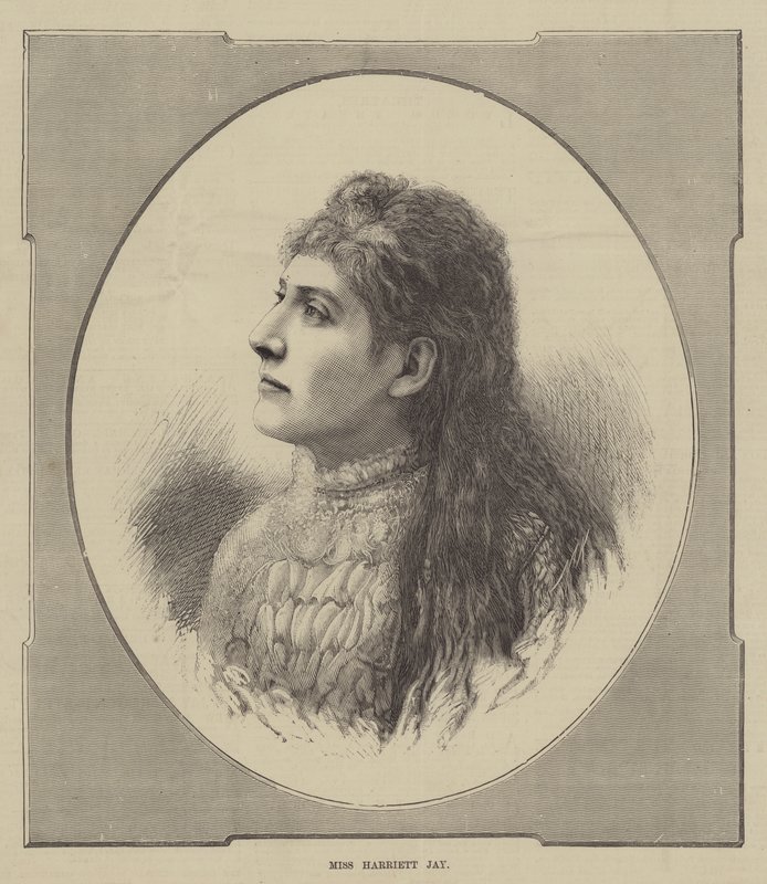 Miss Harriett Jay (gravyr) av English School