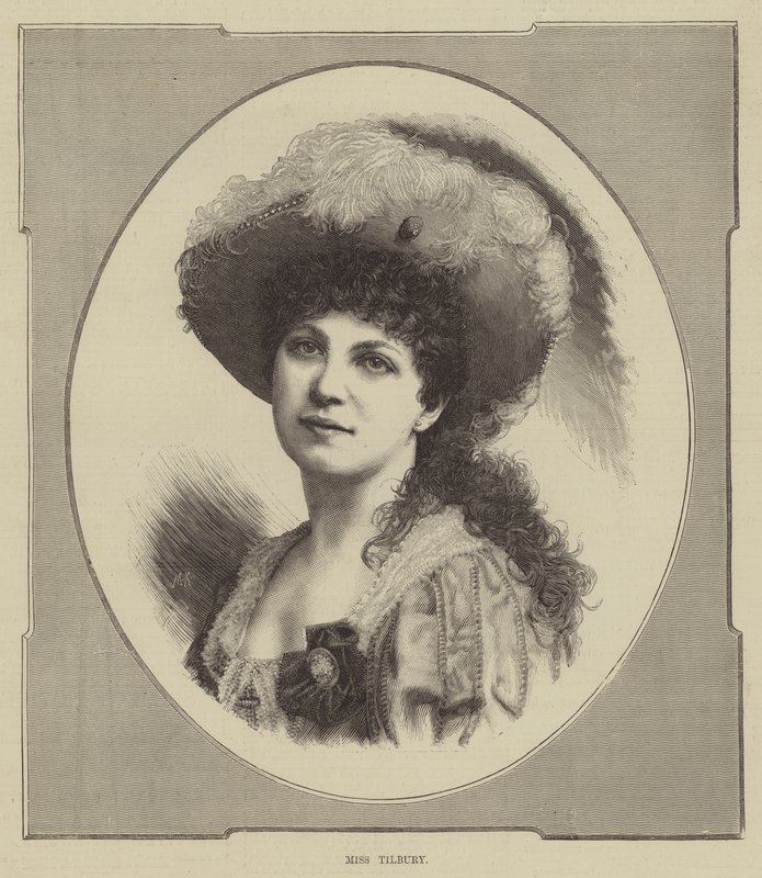 Miss Tilbury (gravyr) av English School