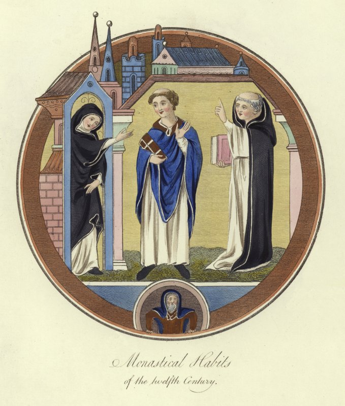 Monastiska vanor på 1100-talet av English School