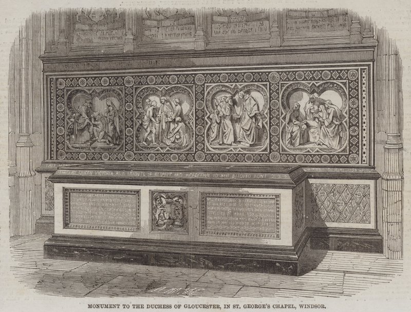 Monument till hertiginnan av Gloucester, i St George