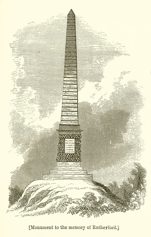 Monument till minnet av Rutherford av English School