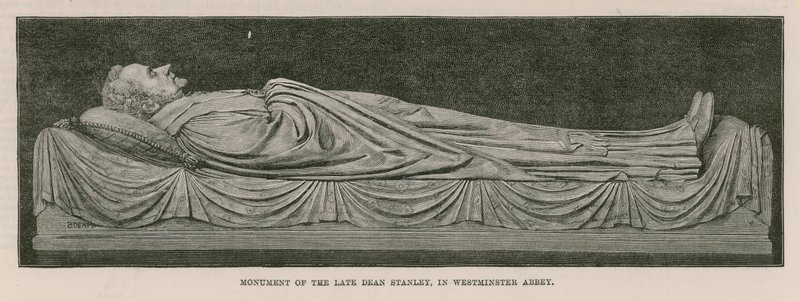 Monument till framlidne Dean Stanley av English School