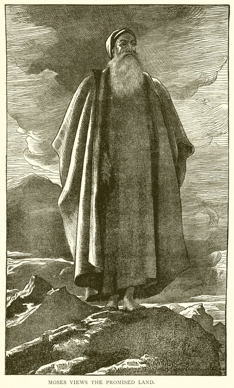 Moses ser på det utlovade landet av English School