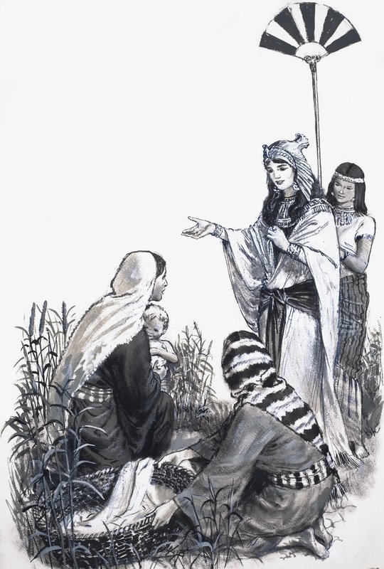 Moses i tjurarna av English School