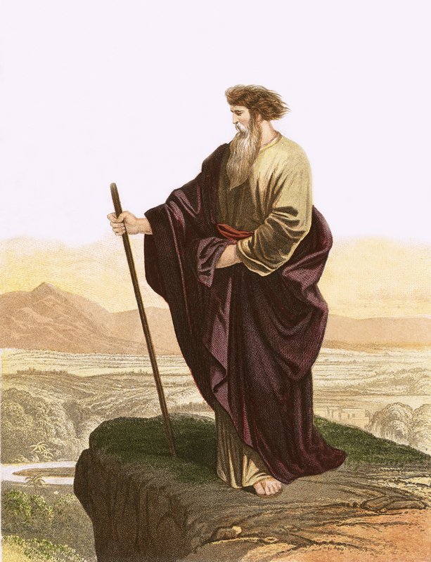 Moses tittar på det utlovade landet av English School