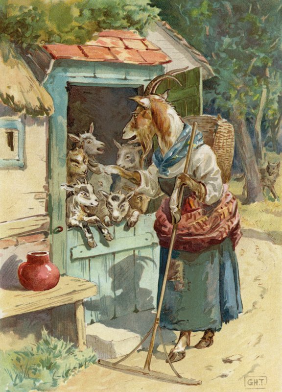 Mamma get och hennes små av English School